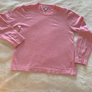 J Crew Teddie Light Pink Sweater